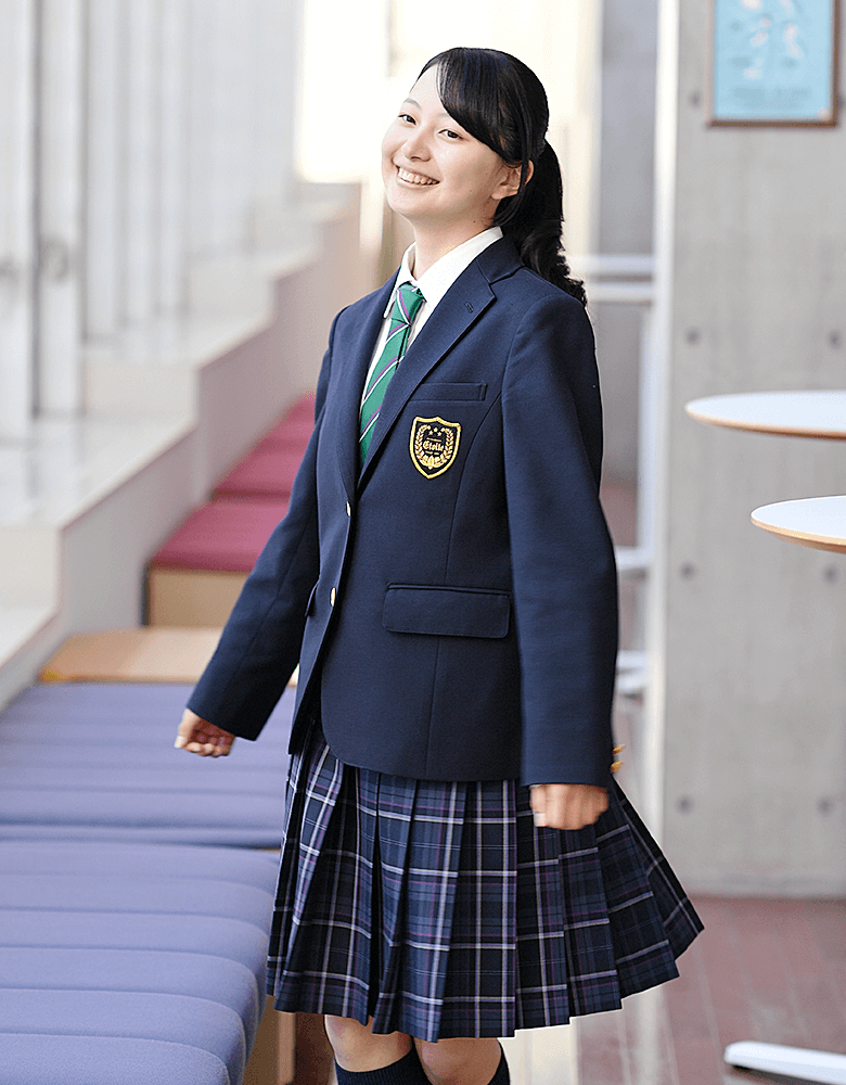 制服 学校紹介 学校法人藤華学院 品川エトワール女子高等学校